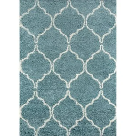 Blue Maya 7'10" x 9' 10" Rug